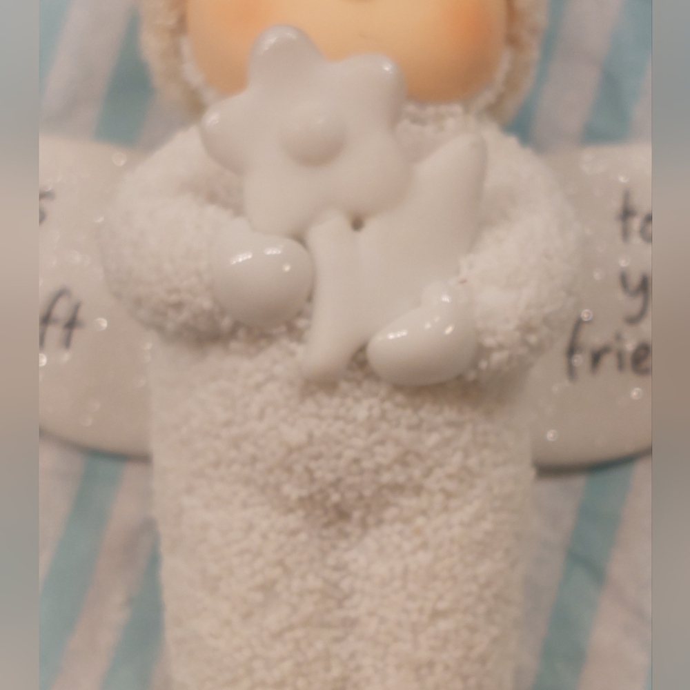Dept. 56 Snowbabies Ornament "Tis A Gift To Be Your Friend" - Picture 5 of 9